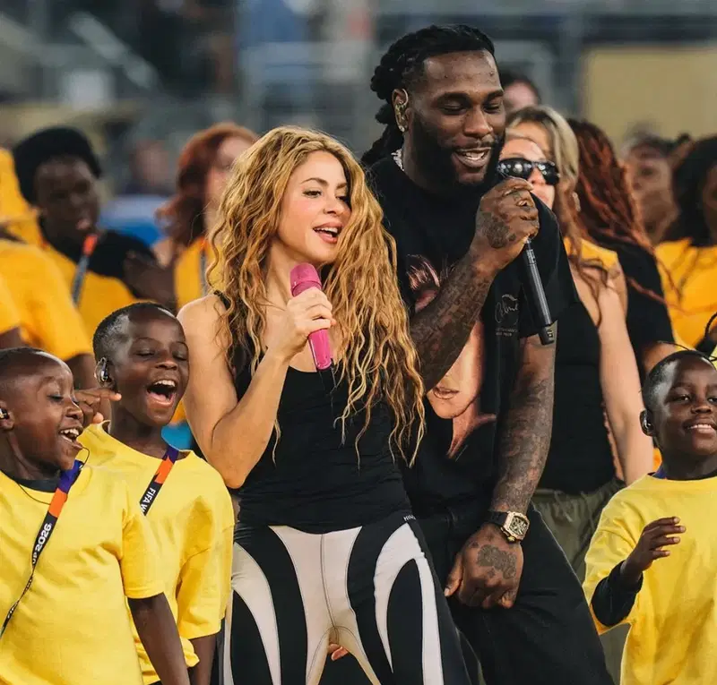 burna boy and shakira 5 e1785252076361 — Burna Boy, Shakira’s “Dai Dai” Hits 1 Billion Views