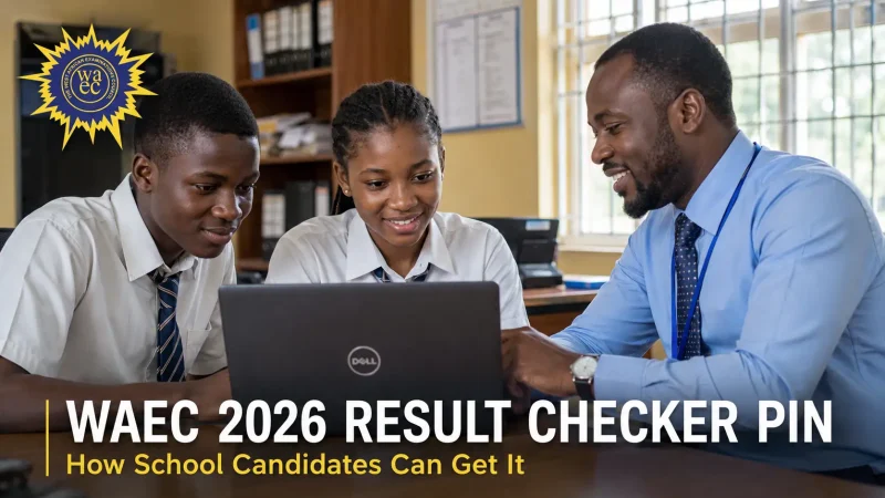 waec 2026 result checker pin